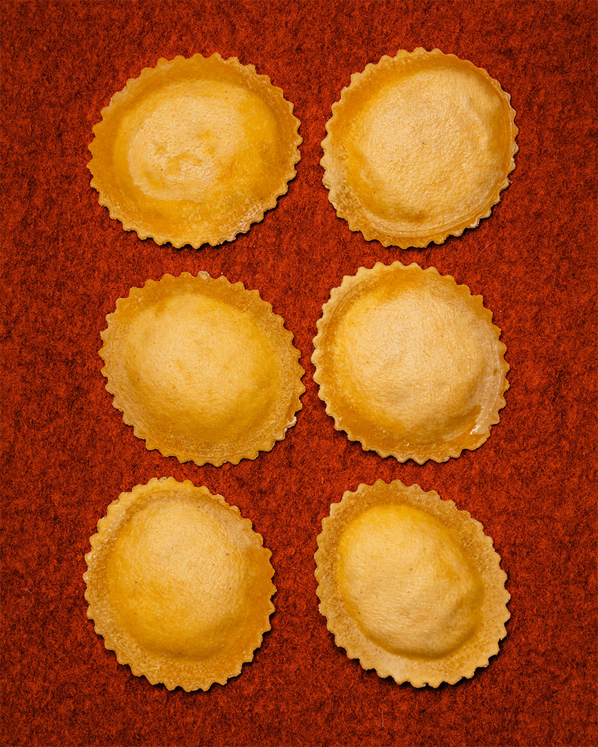 Ravioli de Shiitake